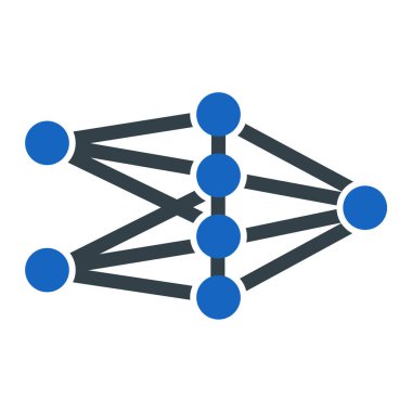 Molekül. Web simgesi basit illüstrasyon