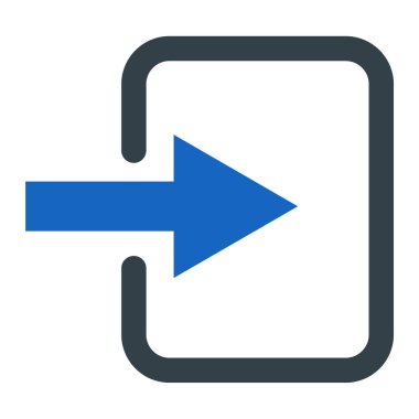 Ok. Web simgesi basit tasarım