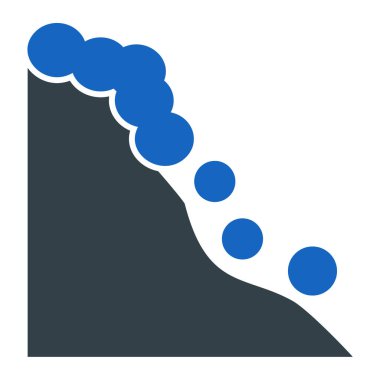 Saç. Web simgesi basit illüstrasyon