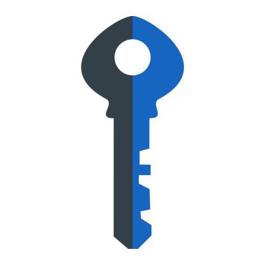 Anahtar. Web simgesi basit illüstrasyon