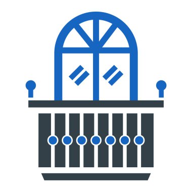 pencere vektörü simgesi modern illüstrasyon