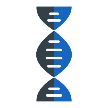 DNA simgesi vektör illüstrasyonu