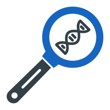 DNA simgesi vektör illüstrasyonu