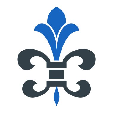 Çiçek süslemesinin vektör çizimi