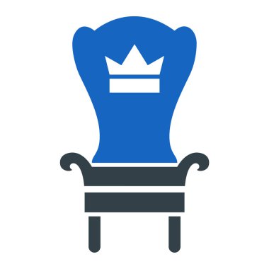 taç simgesi vektör illüstrasyonu