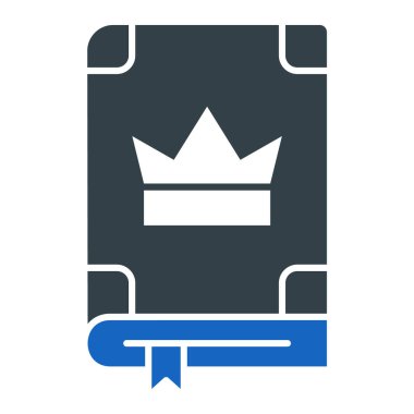 kitap simgesi vektör illüstrasyonu