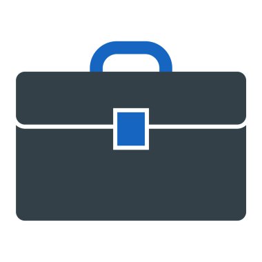 Çanta. Web simgesi basit tasarım