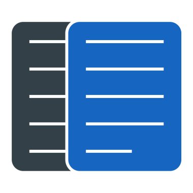 Belge. Web simgesi basit illüstrasyon