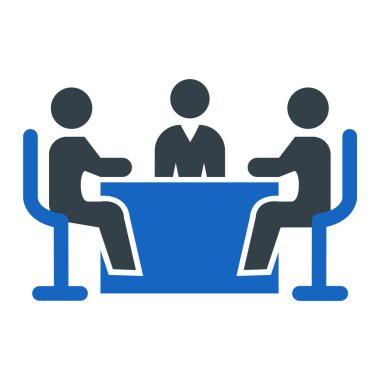 iş takımı simgesi vektör illüstrasyonu