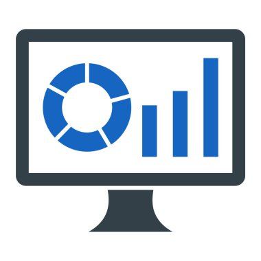 Grafik. Web simgesi basit illüstrasyon