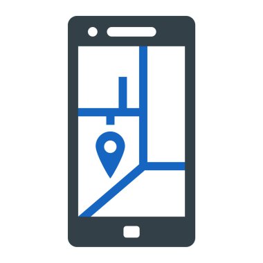 GPS navigasyon. Basit resimleme