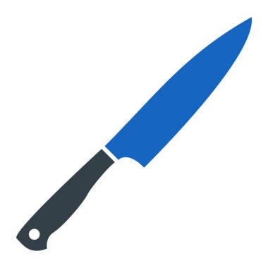 Bıçak. Web simgesi basit illüstrasyon