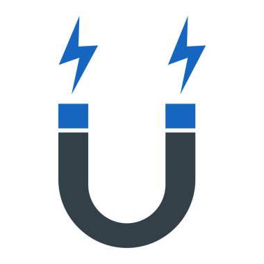 mıknatıs simgesi vektör çizimi