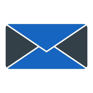 zarf e- posta simgesi vektör illüstrasyon grafik tasarımı