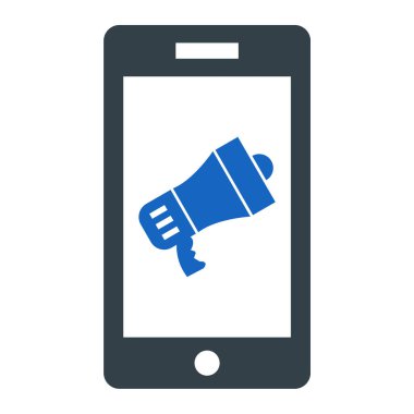 mobil pazarlama kavramı, vektör illüstrasyonu