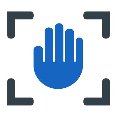 el simgesi, vektör illüstrasyonu