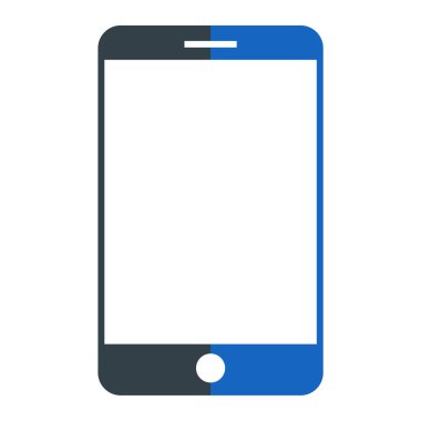 Akıllı telefon. Web simgesi basit tasarım