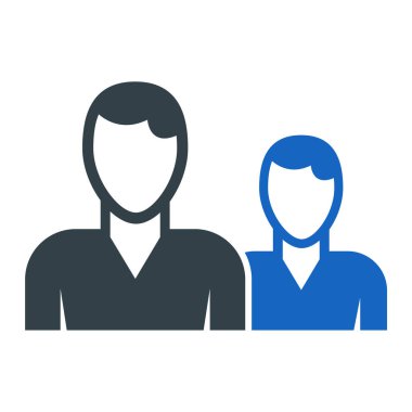 insanlar simge vektör illüstrasyonu