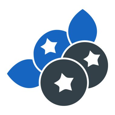 meyve ve sebze ikonu. vektör illüstrasyonu