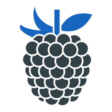 meyve ve sebze ikonu. vektör illüstrasyonu