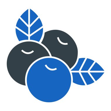 meyve ve sebze ikonu. vektör illüstrasyonu