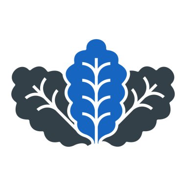 meyve ve sebze ikonu. vektör illüstrasyonu