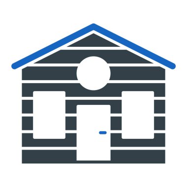 ev simgesi vektör illüstrasyonu