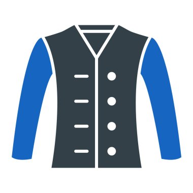 Ceket simge vektör çizim