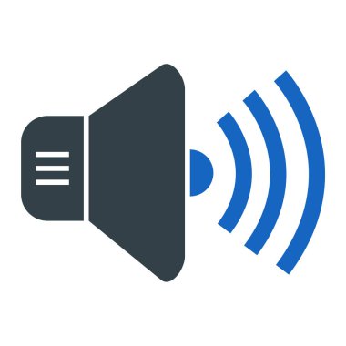 hoparlör vektör illüstrasyonu