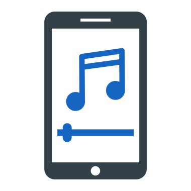 cep telefonu ikonu vektör illüstrasyonu