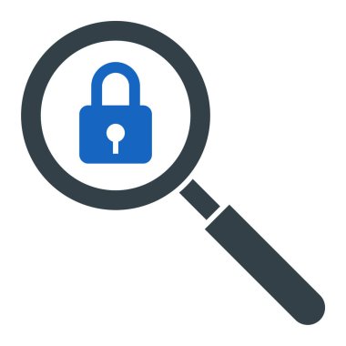 Arama simgesi. vektör illüstrasyonu