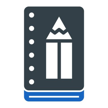 kalem simgesi vektör illüstrasyonu