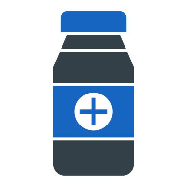 İlaçlar. Web simgesi basit tasarım