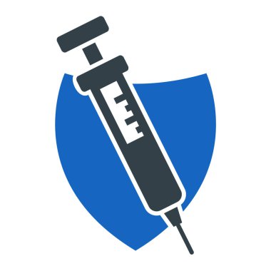 Şırınga ikonu vektör çizimi