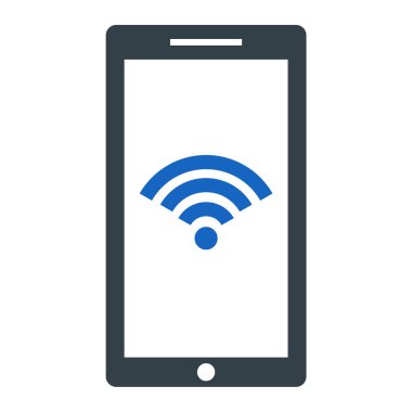 cep telefonu ikonu vektör illüstrasyonu