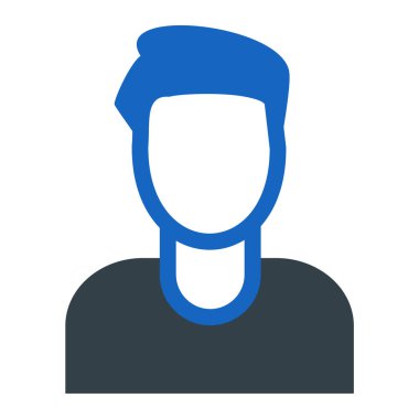 avatar. Web simgesi basit tasarım