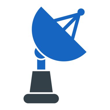 Uydu anteni. Web simgesi