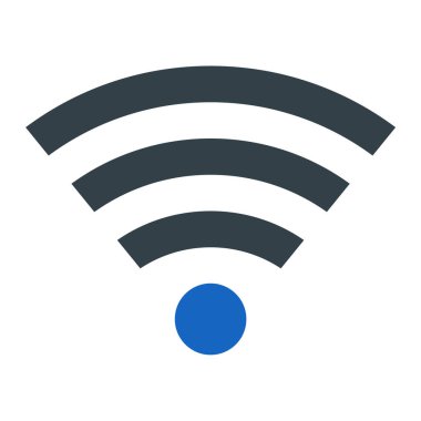 wifi simgesi vektör illüstrasyonu