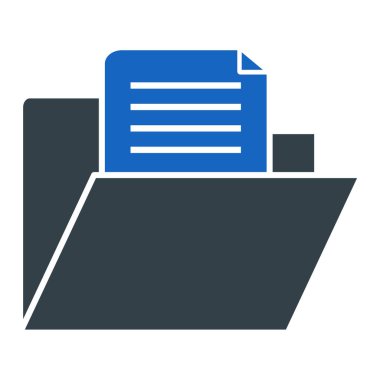 Dosya. Web simgesi basit illüstrasyon