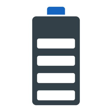 Pil. Web simgesi basit illüstrasyon