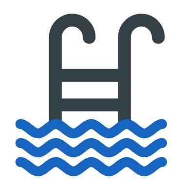 Yüzme havuzu. Basit tasarım