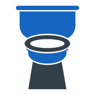 Tuvalet. Web simgesi basit tasarım