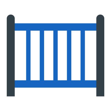 bebek beşiği ikonu. Beyaz arka planda izole edilmiş web tasarımı için çocuk beşiği vektör simgeleri