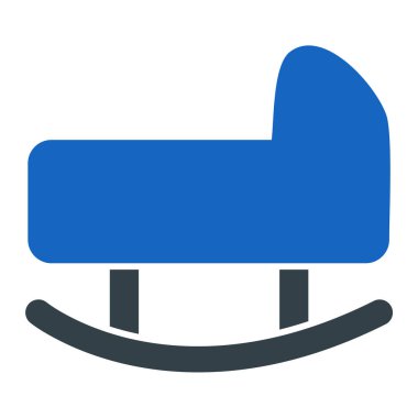 Bebeğim. Web simgesi vektör illüstrasyonu