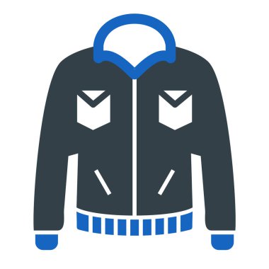 Kıyafetler. Web simgesi vektör illüstrasyonu