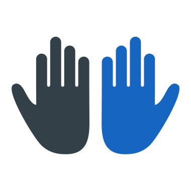 el simgesi vektör illüstrasyonu