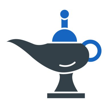 Kupa. Web simgesi basit illüstrasyon