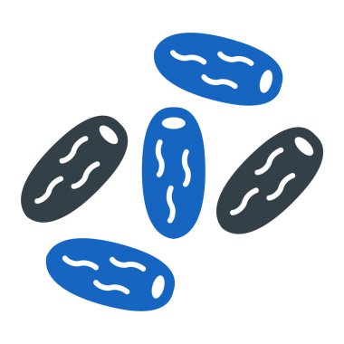 Gıda ve teknoloji ikonunun vektör illüstrasyonu