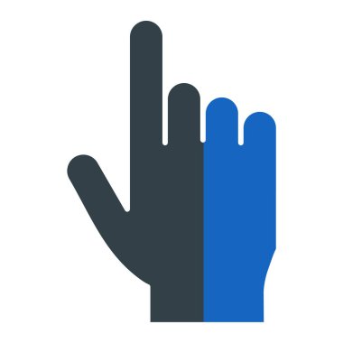 El ikonu. Vektör illüstrasyonu