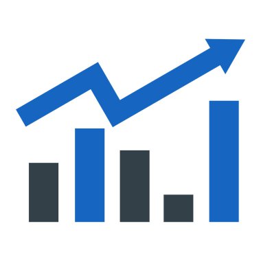 iş grafiği vektör illüstrasyonu